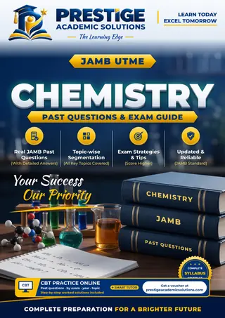 Chemistry — JAMB UTME Series book cover
