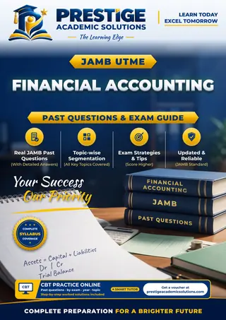 Financial Accounting — JAMB UTME Series book cover